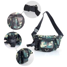 Bags Camouflage Fishing Waist Bag Multipurpose Tactics Belt Bag Waterproof Portable Breathable Tool Organizer Wallet Fishing Bags