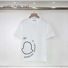 Designer Men's T-shirt Brand Embroidery Small Label Street Trend Men Women Pure Cotton T-shirt Classic Black and White Loose Top T-shirt Asian Size S/M/L/XXL 767