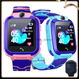 Children's watches Sports Smart Watch For Kids Watches Phone Calls Children Digital Electronic Camera Game Voice Chat SOS Location Q12B 2G SIM Card