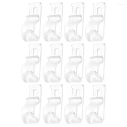 Curtain 12 Pcs Pull Bead Hook Shower Rings Clear Curtains Roller Shade Clips Pulls Shades Sheer Drapes Parts Fixing