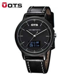 OTS Brand Mens Sports Watches Outdoor Water Resistant Calories Watch Compass Men Watch Relogio Masculino 240220