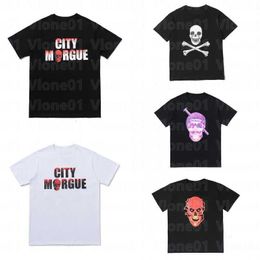 Designer Skull Printed Mens Designer T Shirt Casual Tees Man Clothing Streetwear High Quality Hip Hop Designer Short Sleeves Women Men Polos Size S-XL designerCP8C