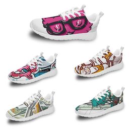 2024 Hot selling shoes Men's and women's outdoor sneakers blue pink yellow sneakers wd315