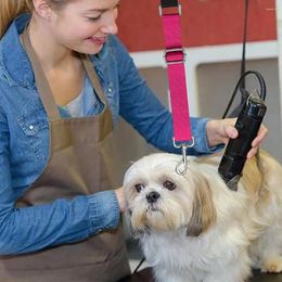 Dog Apparel Grooming Extension Strap Pet Tether Adjustable Arm With Quick Release For Professional