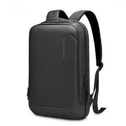 Backpack Mark Ryden Luxury Men's Backpacks Business Slim Laptop With Charging Port Waterproof Multifunctional