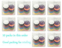 100 Pcs 225mm Essential Oil Diffuser Locket Necklace Refill Pads Thickened Washable For Aroma diffuser necklaceretail bags9110068