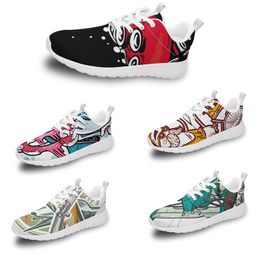 Casual Shoes men women casual shoe black white popular breathable Silver Chocolate dlive walking low soft Multi leather mens sneakers trainers v1