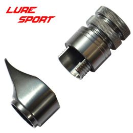 Rods LureSport Aluminium Part Reel Seat set Spinning Casting Reel Seat Rod Building Components DIY Accessory