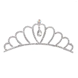 Hair Clips Kids Girls Princess Tiara Crown Baby Birthday Accessories For Children