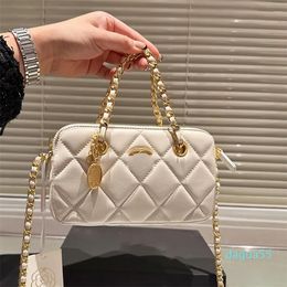 20CM Chain Women Wallet Trend Evening Clutch 4 Color Handbag Vintage Underarm Coin Purse Gold Hardware Crossbody Shoulder Bag Card Holder