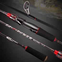 Rods ZZ64 SEE POWER 602ML 702ML 802ML Fast Spinning Lure Fishing Rod Carbonfiber Bait 420g 1.68m 1.8m 2.1m 2.4m BENDY