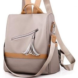 Anti-Theft Women Backpacks Ladies Large Capacity Backpack High Quality Bagpack Waterproof Oxford Style277N