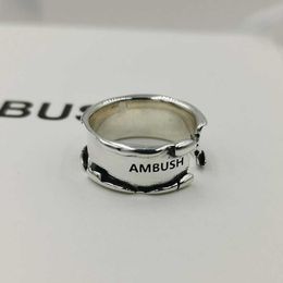 AMBUSH ring s925 sterling silver ring is used as a small industrial brand gift for men and women on Valentine's Day 221011276I