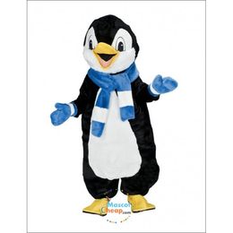 Halloween Cute Happy Penguin Mascot Costume Cartoon Anime theme character Christmas Carnival Party Fancy Costumes Adults Size Outdoor Outfit