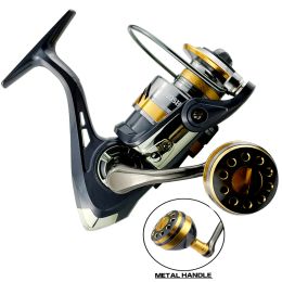 Reels KS2000 3000 4000 5000 6000 7000 Spining Fishing Reels 12Kg Max Power Fish Line Wheel Spinning Fishing Coil Long Cast Surf Reel