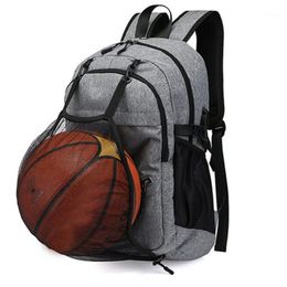 Waterproof Backpack Hiking Bag Cycling Climbing Basketball Travel Outdoor Bags Men Women USB Charge Anti Theft Sports284z