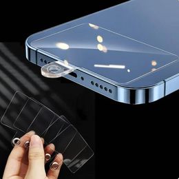 Universal Clear Black Phone Tether Tab Plastic Cellphone Lanyard Patch Pad Tag for Phone Strap Crossbody Lanyard Gasket Accessories Party Favour 3000pcs