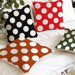 Pillow Linen Christmas Pillows 45x45 For Living Room Decorative Case Sofa Couch Modern Home Decoration S