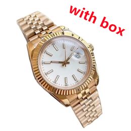 Datejust mens watch simplicity designer watches high end stainless steel waterproof wimbledon montre de luxe quartz watches 41mm 36mm 31mm 28mm SB015 B4