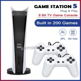 Players Game station 5 Video Game Console USB Wired TV Game Console With 200 Classic Games Handheld Game Player AV Output EU/US/UK Plug