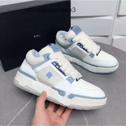 Shoe Style Shoes Autumn Casual Fashion Sneakers Runway Skel Amiiri women Designer Winter Mens Bone Bread Trendy Thick Soles High-end Sports Q9F9