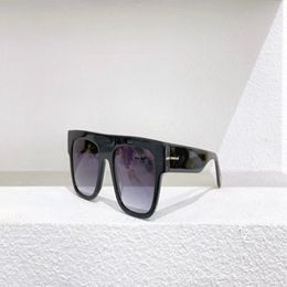 0847 Renee Squared Sunglasses for Men Black Grey Gradient Lens gafa de sol Fashion Sun glasses Shades UV400 Protection Eyewear 126241L