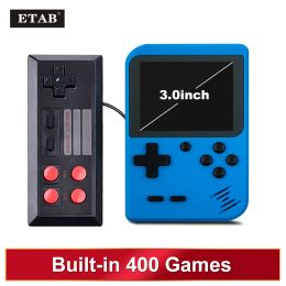 Players Kids Game Console Mini Handheld Games Player Video Game Console 3.0 Inch Screen Retro Gaming Player With Builtin 400 Games