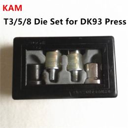 Equipments 1pc KAM T3 T5 T8 Die Set for DK93 Table Hand Press Machine to assemble Plastic Snaps Buttons