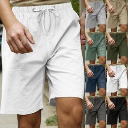 Herrenhosen Männlich sommer lässiger Sportarten SS -Basketball -Shorts Pack für Männer großer und großer Lauf von Baumwolltraining