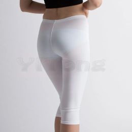 Capris Hot Sexy Hip White Transparent Pencial Pants Bottom Slim Hip Soft Legging See Throught Fashion Pants