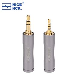 Accessories NiceHCK HIFI Earphone Adapter Plug 4.4mm Female to 3.5mm 2.5mm Male Wire Connector Goldplated Audio Jack Earbud Accessories