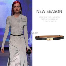 Belts Luxury Designer Women Thin Waist All-match Vintage Waist Trim Width 1.8cm Cinched Waist With Decorative Belts 240226