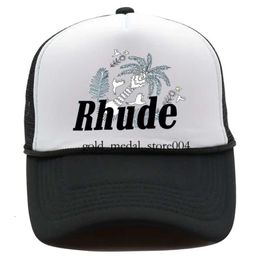 Rhude Hat Designer Cap Man Designer Baseball Hat Ball Caps Brave Hat Luxury Designer Hat Trucker Hat Rhude Hat Men Women Graffiti Printed Alphabet Rhude 568