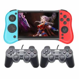 Players CZT new 5.1inch double play video handheld game console free 11000 games portable emulator arcade retro gaming mp4 game device