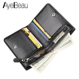 Men Wallet Male Purse Short For Coin Walet Partmone Kashelek Money Bag Zipper Portmann Vallet Klachi Partmane Koshelok Kashelki1223E