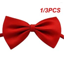 Dog Apparel 1/3PCS Adjustable Strap Adorable Fashionable Stylish Durable Bow Tie For Small Dogs And Cats Cat