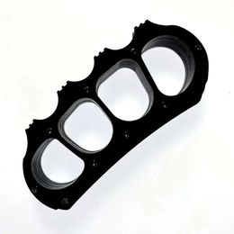 Tiger Finger Ring Window Breaking Fist Set For Self Defense And Night Road Walking Handsome Car Portable Legal EDC Four Hole Non Metal 975040