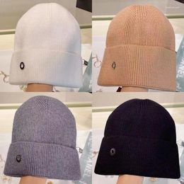 Berets Hat Cashmere Wool Quality Knitted Men Autumn And Winter Fashion Leisure Warm Comfortable Elastic Gentleman Soft Luxury