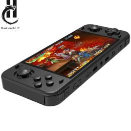 Players Best IPS 5 inch screen RGB10 MAX Retro Handheld Portable Game Console 64G 128G 20000 games Quad Core support bluetooth wifi