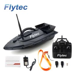 Tools Flytec RC Boat 20115 Fish Finder Fish Boat 1.5kg 500m Remote Control Fishing Bait Boat Ship Speedboat RC Double Motor Toy