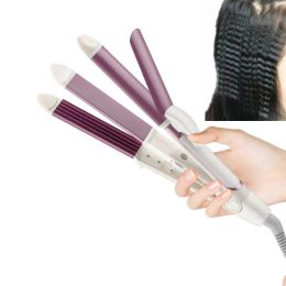 Irons 3 In 1 Hair Straightener and Curler Curling Iron for All Hair Types Tourmaline Ceramic Twisted Flat Iron for Hair Styling