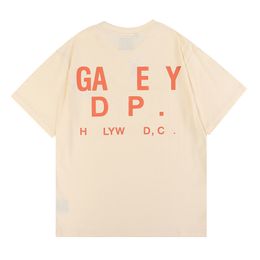 Herrenmode-T-Shirt mit Buchstabenmuster, Herren, groß, Hip-Hop-Druck, Rundhalsausschnitt, kurze Ärmel, weißes T-Shirt für Damen, groß