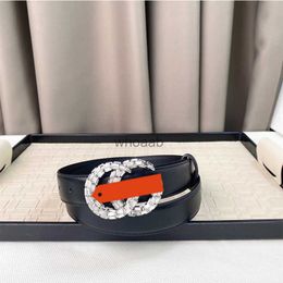 Belts High Quality Genuine Leather Waistband Luxury Designer Belt Buckle Cowhide Belt Accessories for Fashion Matching Width 3cm With Box 240226