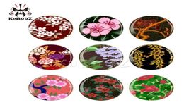 KUBOOZ Acrylic Ancient Plant Flowers Ear Plugs Tunnels Piercings Body Jewellery Piercing Gauges Expander Stretchers Whole 625mm891206942231