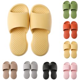 2024 Designer slippers shoes summer and autumn Breathable supple pink grey yellow khaki orange green hotels beaches GAI other places Slippers size 36-45