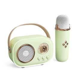 Speakers Wireless Kid Singing Machine Microphone Karaoke Toy Bluetooth Speaker Music Player Singing Recorder Handheld Microphone For Kids