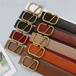 Pure Colour mens belts leather designer belts for lady unisex style cool handsome classic plated V metal buckle iconic popular women belt luxurys YD021 C4