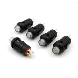 Smart Home Control 5Pcs PB11 8mm Momentary Self Return SPST Normally Open Mini Push Button Switch For Instrumentation