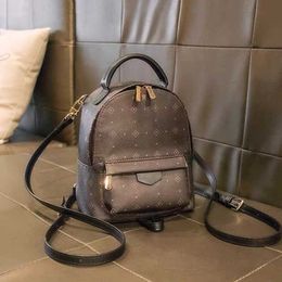 Mini Backpack Lady Genuine Leather Backpacks Fashion Back Pack Fow Women Handbags Presbyopic Mini Shoulder Bag Handbag Purse Cross284k