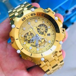 INVICTO Reserve Venom orologio cronografo impermeabile in acciaio inossidabile orologi di lusso invincibili per Dropshipping